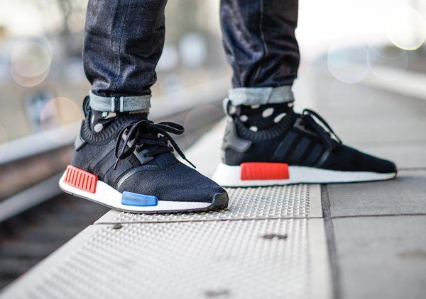 adidas nmd homme bleu blanc rouge